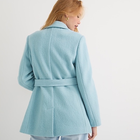 NWT J Crew Wrap blazer-jacket in Italian boiled woolItem BJ984 - Picture 5 of 6